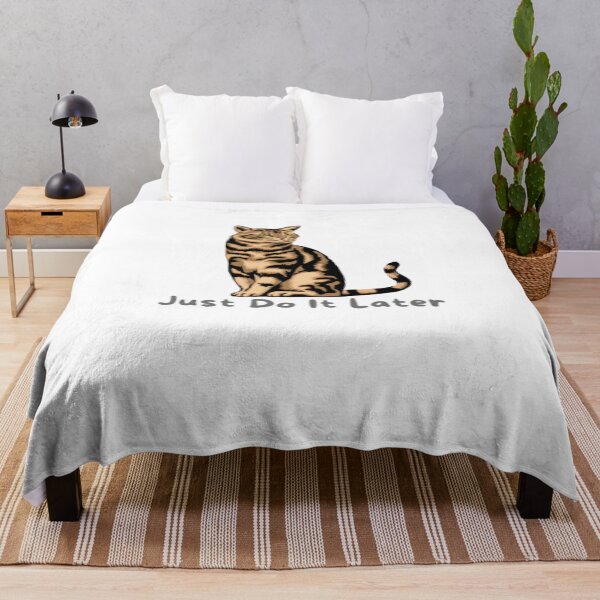 Item preview, Just Do It Meow Funny Cat Lover designed and sold by Nero9o.