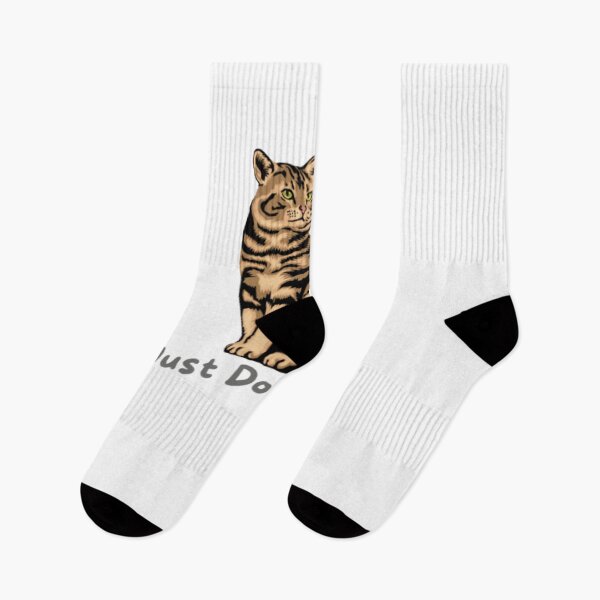 Item preview,  Just Do It Meow Funny Cat Lover designed and sold by Nero9o.
