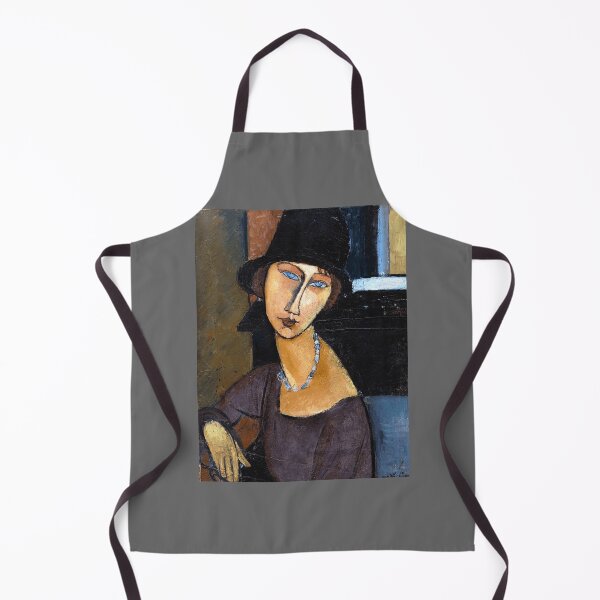 Item preview, Amedeo Modigliani - Jeanne Hébuterne with Hat and Necklace Classic designed and sold by Ronaldbak.