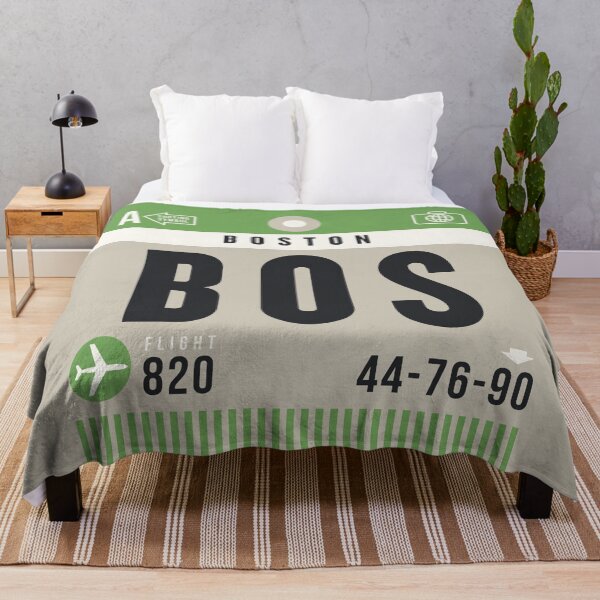 Item preview, Luggage Tag A - BOS Boston USA designed and sold by VoodooCircus.