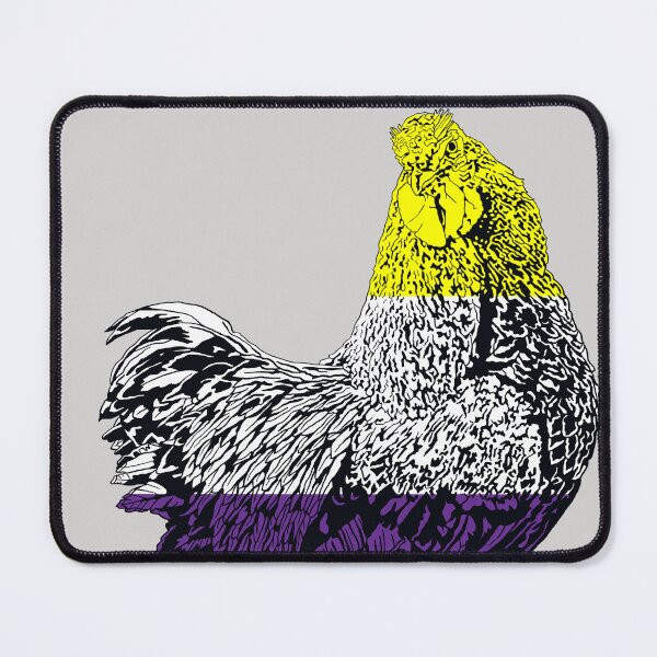 Item preview, Chicken 4: Nonbinary Pride (2022) designed and sold by Zia Frazier.