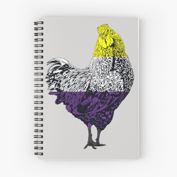 Item preview, Chicken 4: Nonbinary Pride (2022) designed and sold by Zia Frazier.