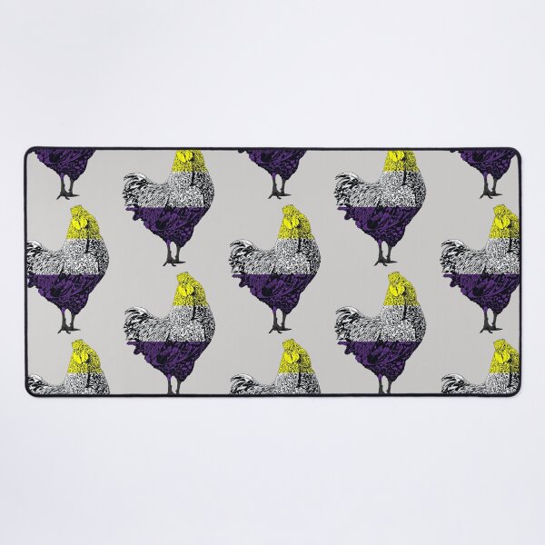 Item preview, Chicken 4: Nonbinary Pride (2022) designed and sold by Zia Frazier.