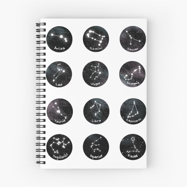 Item preview, Dark Galaxy Zodiac Sticker Sheet designed and sold by noahniko.
