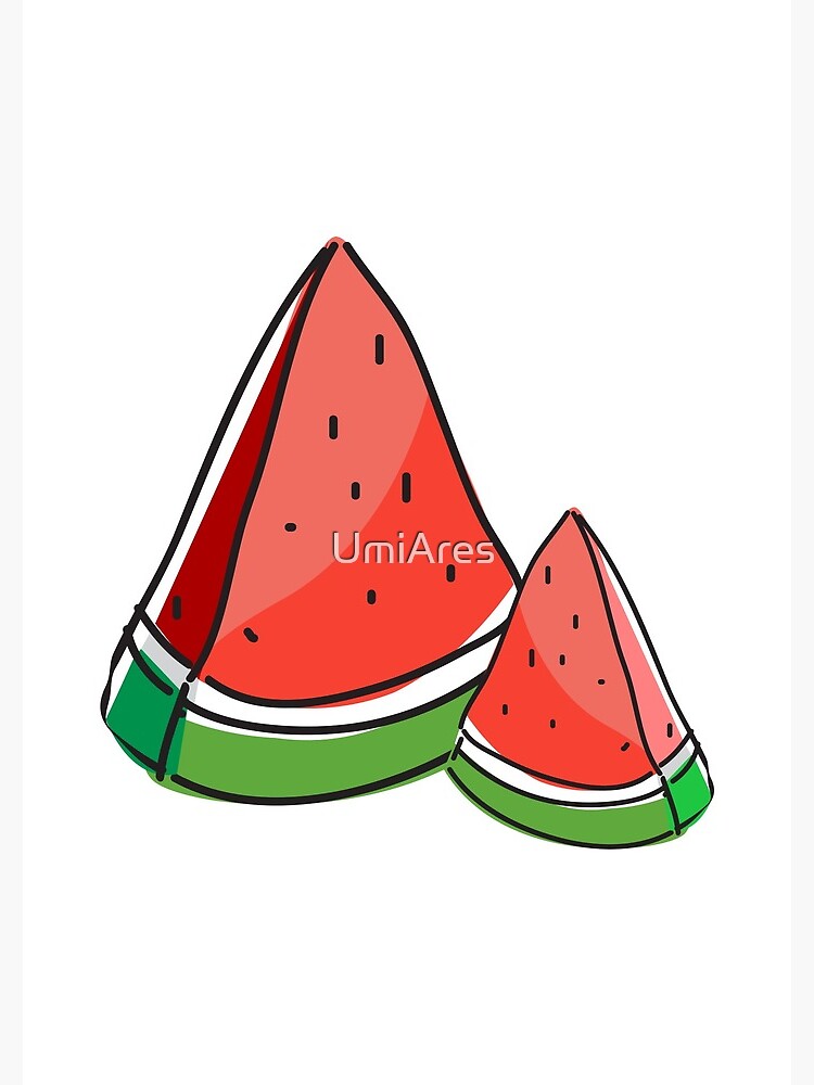 dancing watermelon spiral notebook by umiares  redbubble