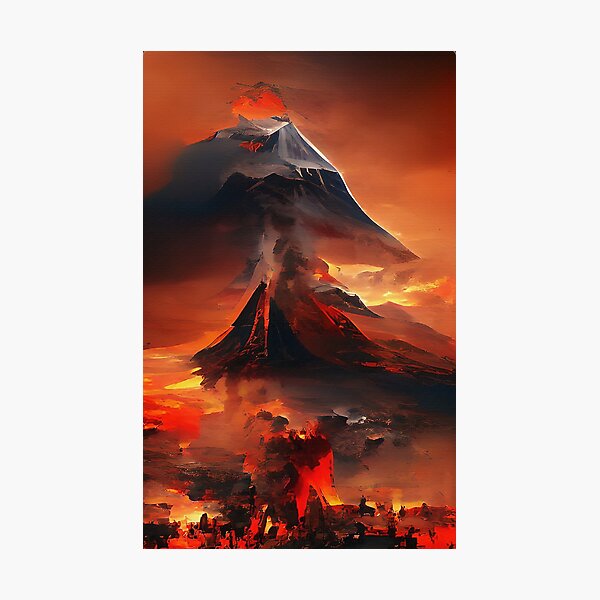 Item preview, Volcano Art designed and sold by Felixpoke.