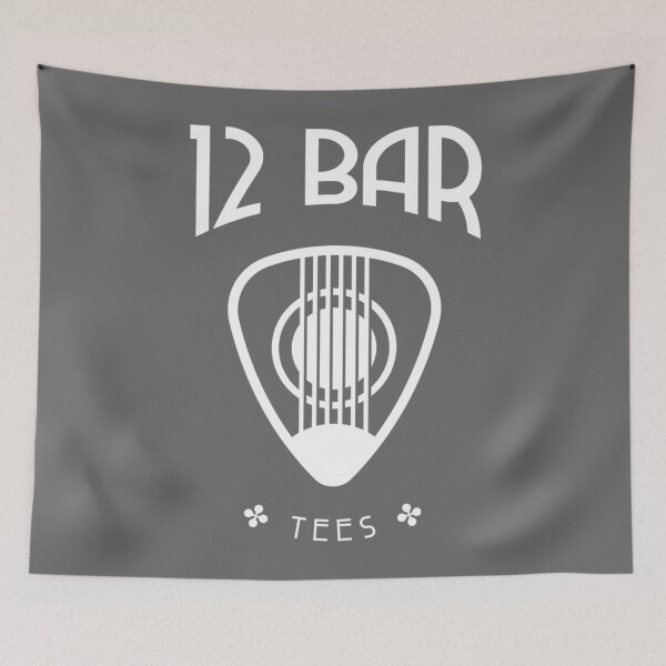 Item preview, 12 Bar Tees Logo Essential designed and sold by GodfreyZieme.