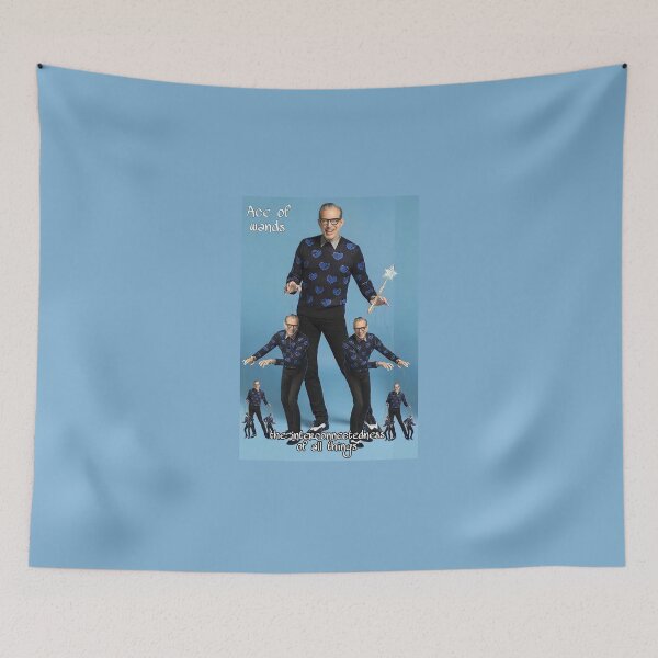 Item preview, Ace of wands Jeff goldblum tarot card designed and sold by beao123.