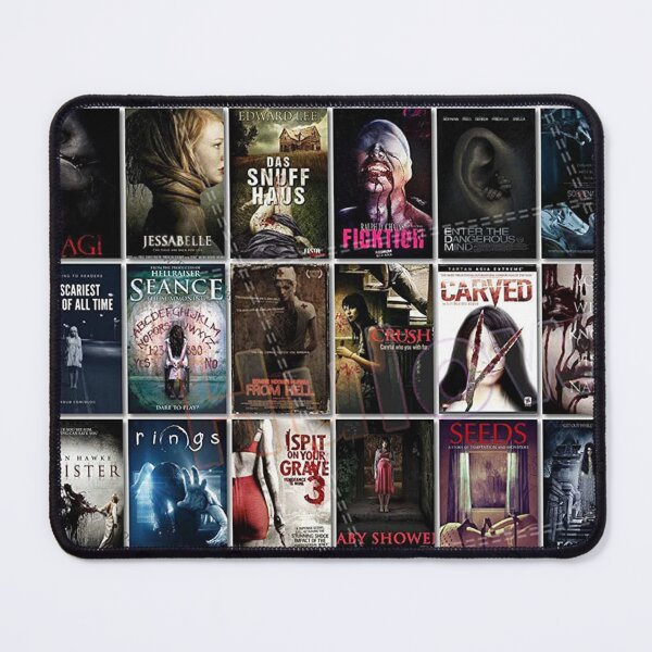 Item preview, retro Horror Movie poster Wall Collage designed and sold by grechendeplata.