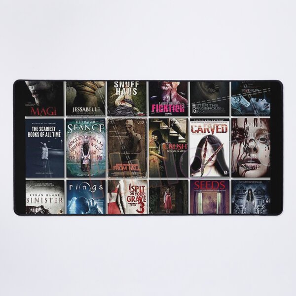Item preview, retro Horror Movie poster Wall Collage designed and sold by grechendeplata.