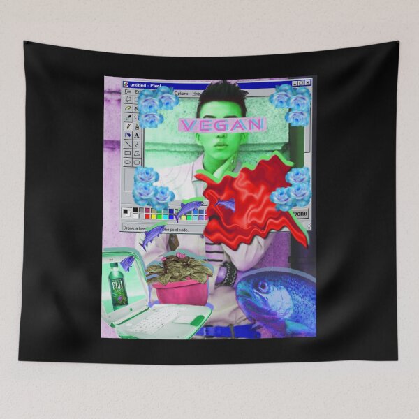 Artikelvorschau, Vegan Vaporwave Classic entworfen und verkauft von borendesszh.