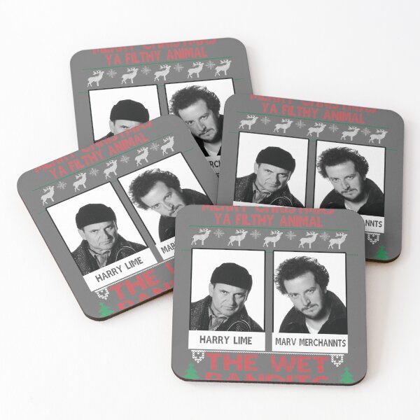 Item preview, merry christmas you filthy animal-the wet bandits designed and sold by KevinRya.