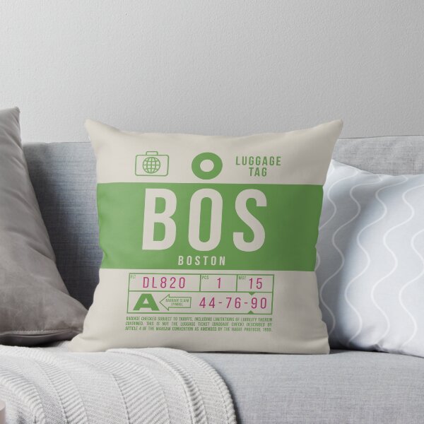Item preview, Luggage Tag B - BOS Boston USA designed and sold by VoodooCircus.