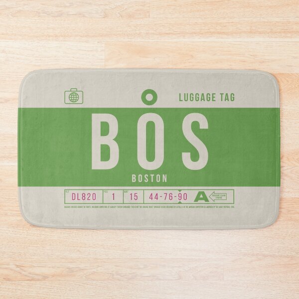 Item preview, Luggage Tag B - BOS Boston USA designed and sold by VoodooCircus.