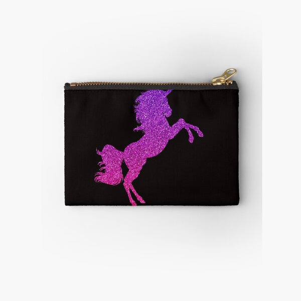 Item preview, Bright Pink Purple Ombre Faux Glitter Unicorn designed and sold by Felicity-K.