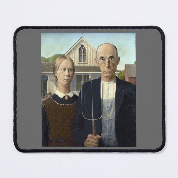 Item preview, American Gothic Painting Classic designed and sold by Ronaldbak.