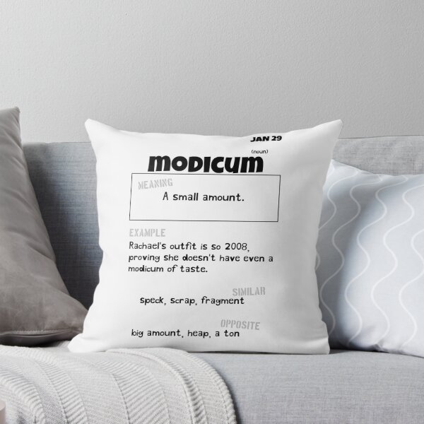 Item preview, January 29 Modicum designed and sold by Square Root of Squid.