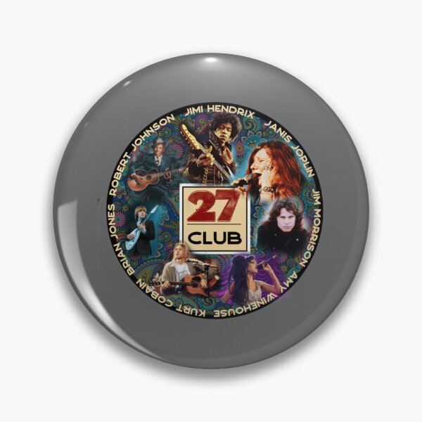 Item preview, 27 Club - Musicians who died at the tender young age of 27 Essential designed and sold by GodfreyZieme.
