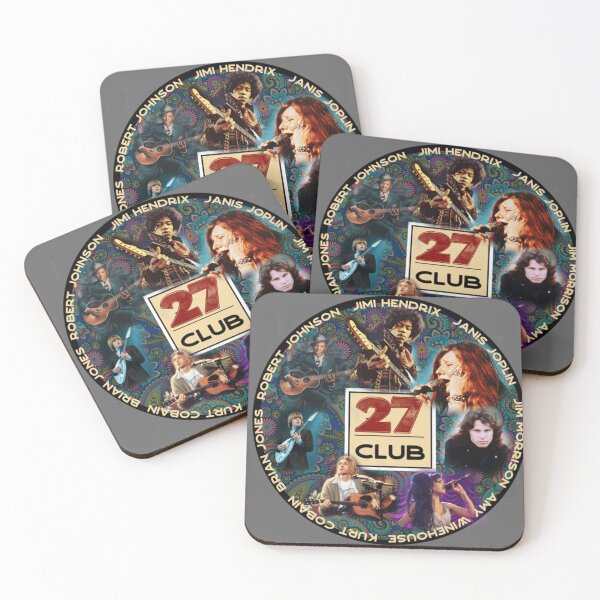Item preview, 27 Club - Musicians who died at the tender young age of 27 Essential designed and sold by GodfreyZieme.