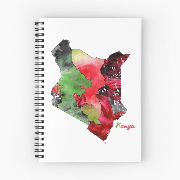 Item preview, Watercolor Countries - Kenya designed and sold by Erin McIntosh.