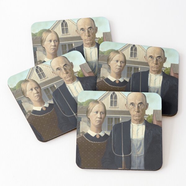 Item preview, American Gothic Painting Classic designed and sold by Ronaldbak.
