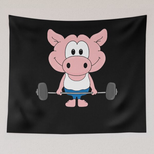 Artikelvorschau, SCHWEIN - PIG - FITNESS - SPORT - TIER - KIND - BABY T-Shirt entworfen und verkauft von DustinMeeks.