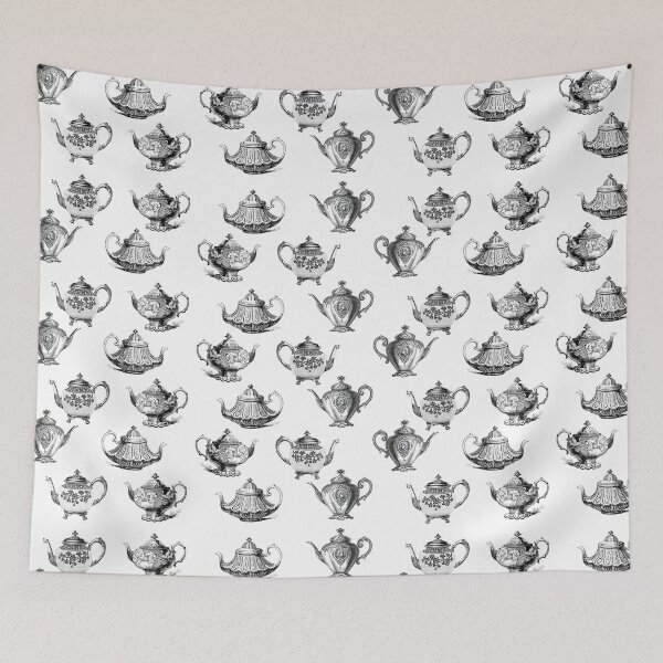 Item preview, Stamped Teapots designed and sold by EmRyaGeekBlock.