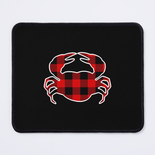 Item preview, Crab Red Buffalo Plaid Decapod Ocean Matching PJ Family Gift Active designed and sold by polletparter.