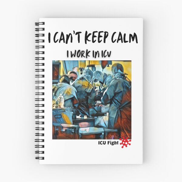 Item preview, i can't keep calm, I work in ICU designed and sold by ICU-FIGHT.