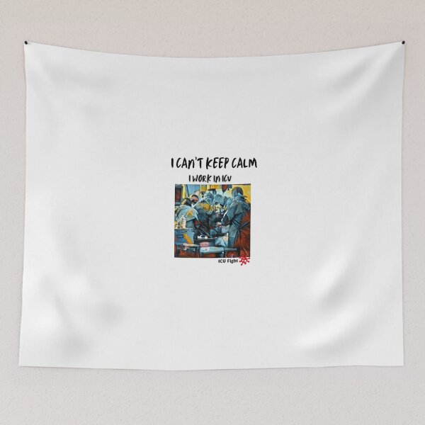 Item preview, i can't keep calm, I work in ICU designed and sold by ICU-FIGHT.