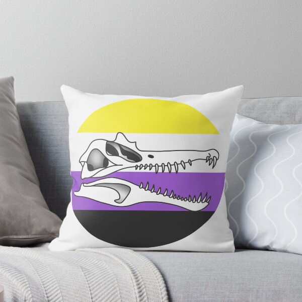 Item preview, Nonbinary Pride Spinosaurus designed and sold by bvnnyco.