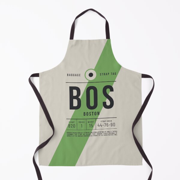 Item preview, Luggage Tag E - BOS Boston USA designed and sold by VoodooCircus.