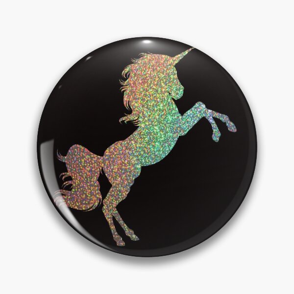 Item preview, Holographic Rainbow Faux Glitter Unicorn designed and sold by Felicity-K.