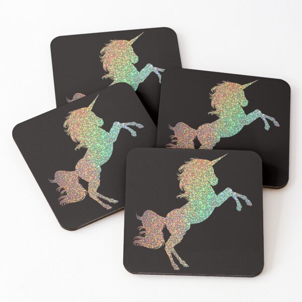 Item preview, Holographic Rainbow Faux Glitter Unicorn designed and sold by Felicity-K.