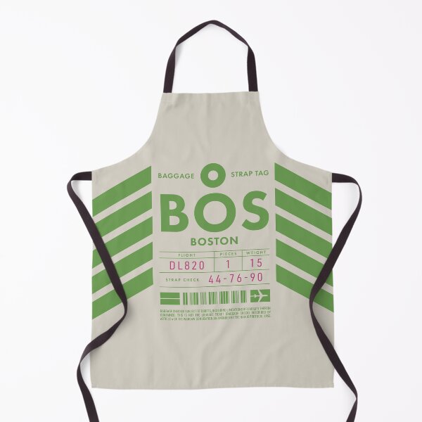 Item preview, Luggage Tag D - BOS Boston USA designed and sold by VoodooCircus.