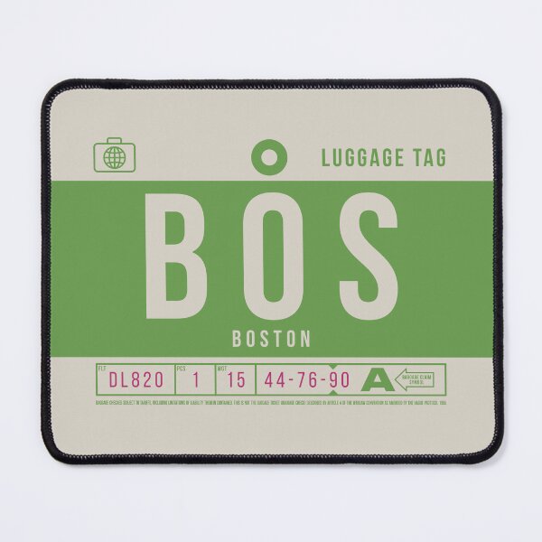 Item preview, Luggage Tag B - BOS Boston USA designed and sold by VoodooCircus.
