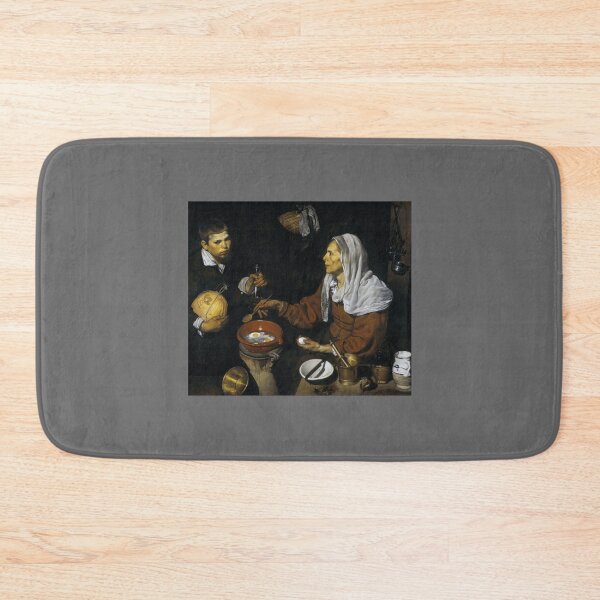 Item preview, An old woman cooking eggs by Diego Velazquez Classic designed and sold by Ronaldbak.