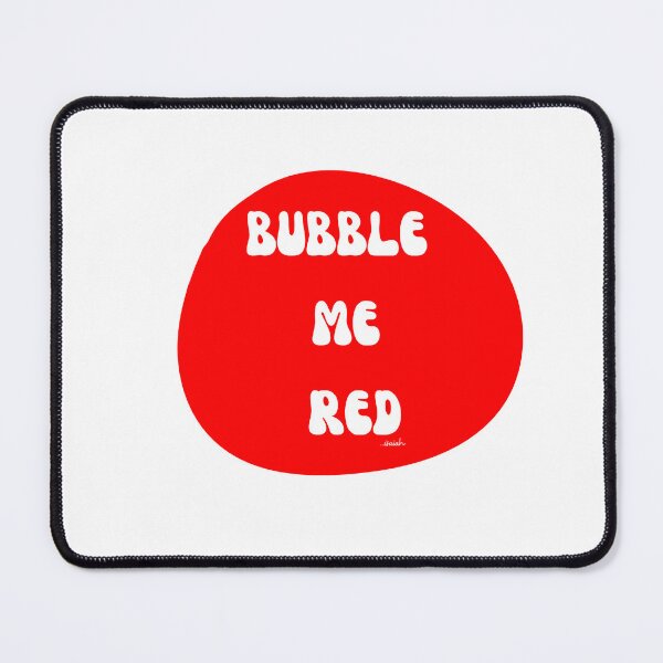 Item preview, BUBBLE ME RED designed and sold by GODLOVES by Isaiah .