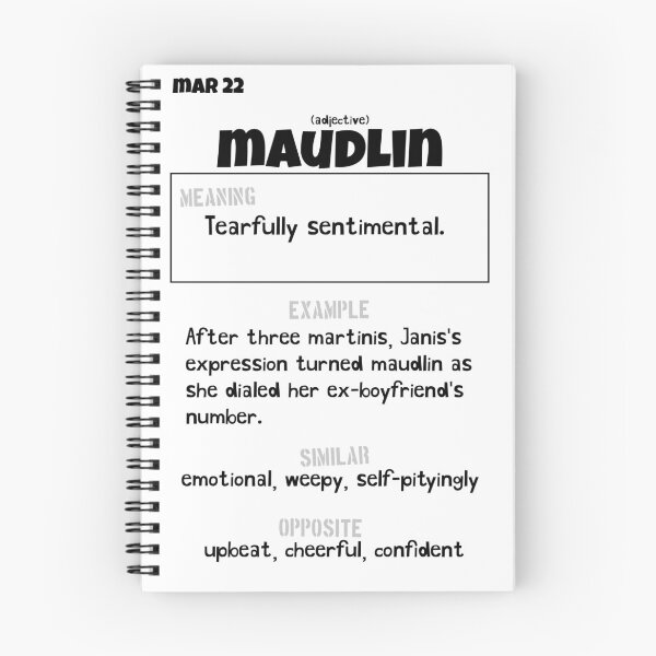 Item preview, March 22 Maudlin designed and sold by Square Root of Squid.