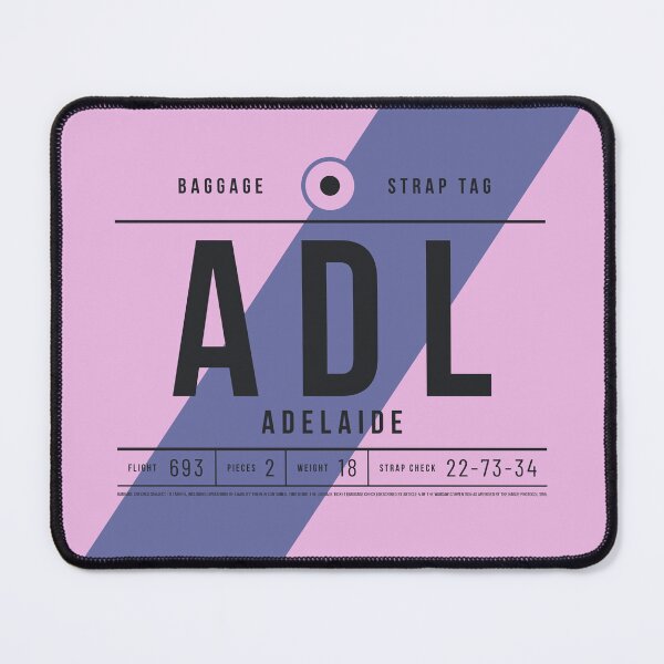 Item preview, Luggage Tag E - ADL Adelaide Australia designed and sold by VoodooCircus.