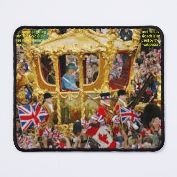 Item preview, Gold State Coach Art designed and sold by Alicefish.