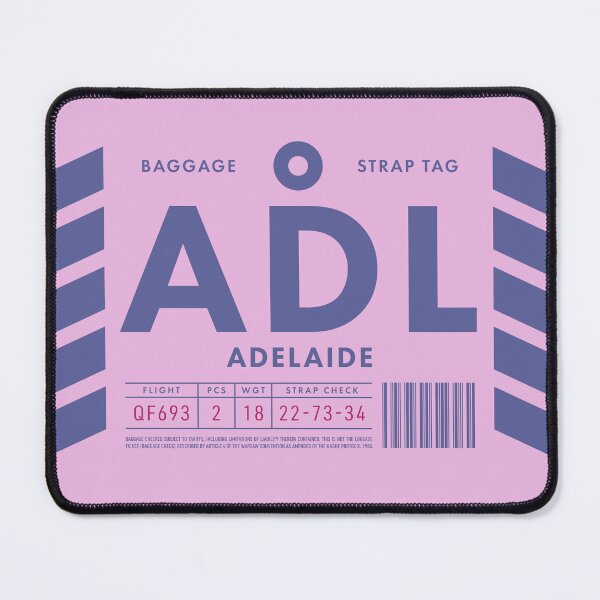 Item preview, Luggage Tag D - ADL Adelaide Australia designed and sold by VoodooCircus.