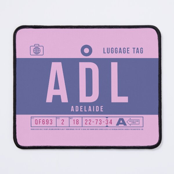 Item preview, Luggage Tag B - ADL Adelaide Australia designed and sold by VoodooCircus.