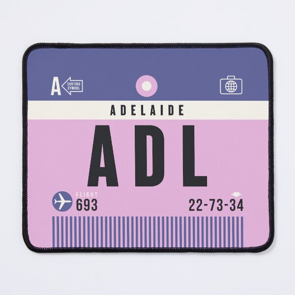 Item preview, Luggage Tag A - ADL Adelaide Australia designed and sold by VoodooCircus.