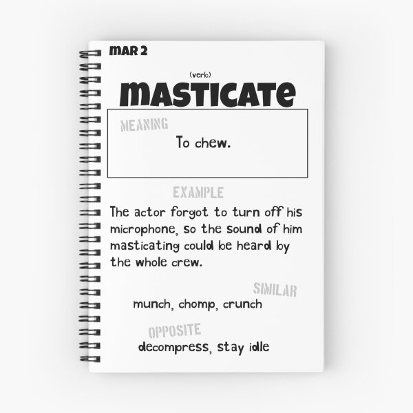 Item preview, March 2 Masticate designed and sold by Square Root of Squid.
