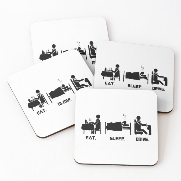 Item preview, Eat Sleep Drive designed and sold by ktmaem.