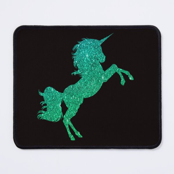 Item preview, Green Ombre Faux Glitter Unicorn designed and sold by Felicity-K.