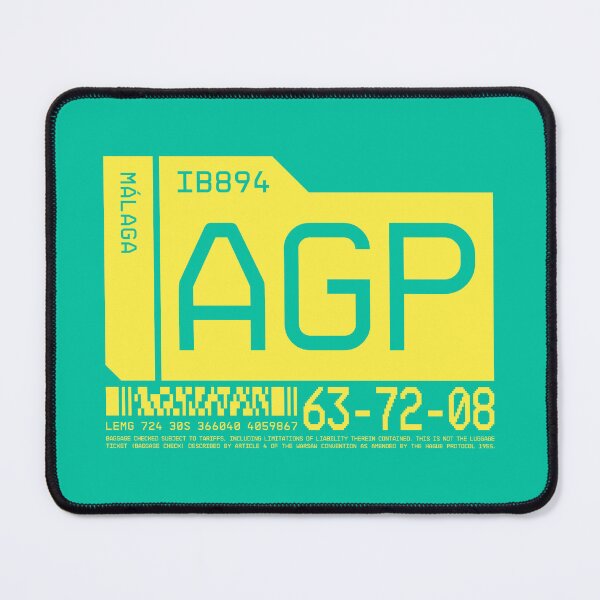 Item preview, Luggage Tag C - AGP Malaga Spain designed and sold by VoodooCircus.