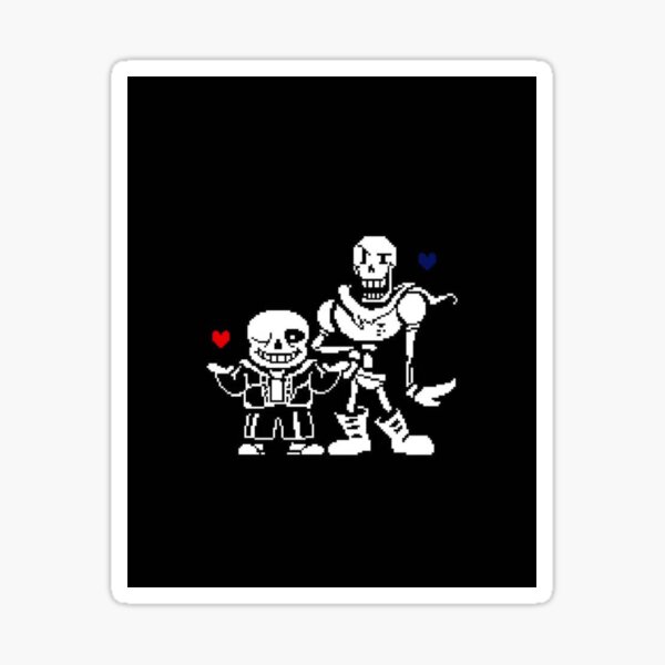  Undertale - Sans and Papyrus Sticker Bumper Sticker Vinyl  Decal 5