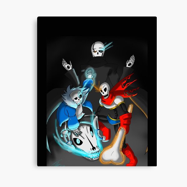 Minimalist undertale characters Art Print by CATA THE CREATOR